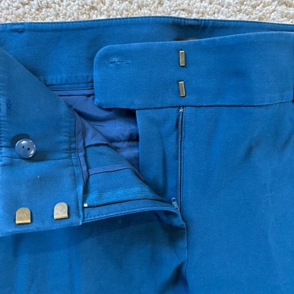 LOFT Teal Marisa Skinny Dress Pants - Picture 2 of 4